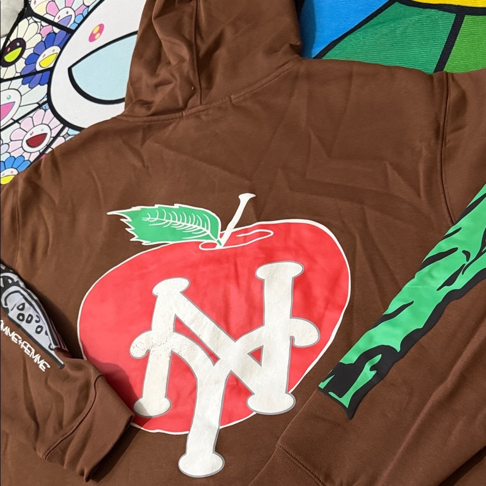 HOMME FEMME CALI TO NYC HOODIE CHOCOLATE - Picture 11 of 15